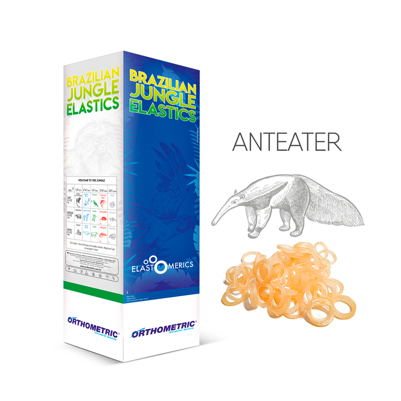 ELASTICOS INTRAORALES 3/16 PESADO (6.5 OZ) ORTHOMETRIC