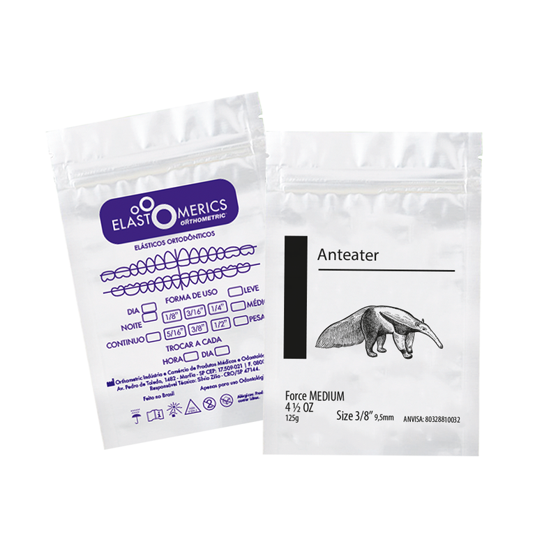 ELASTICOS INTRAORALES 3/16 PESADO (6.5 OZ) ORTHOMETRIC
