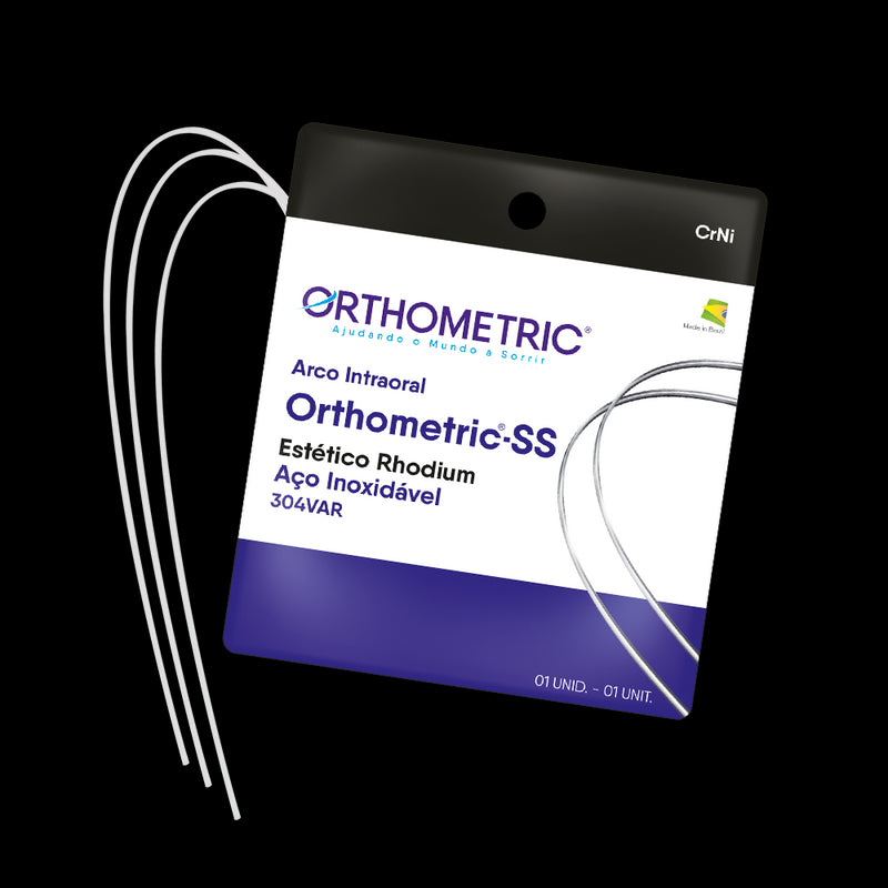 ARCO ACERO ESTHETIC RHODIUM 19X25 SUP ORTHOMETRIC