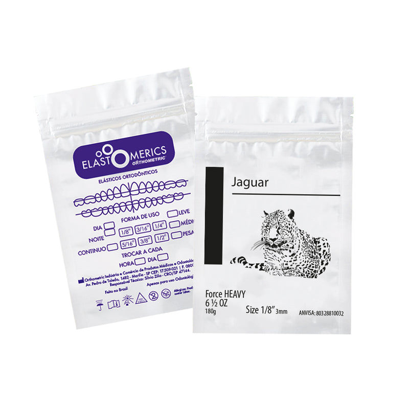 ELASTICOS INTRAORALES 1/8" PESADO (6.5 OZ) ORTHOMETRIC