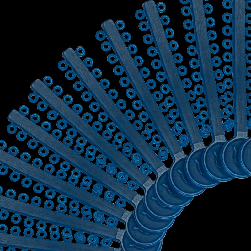 ELASTICOS LIGADURAS MODULAR AZUL MARINO ORTHOMETRIC