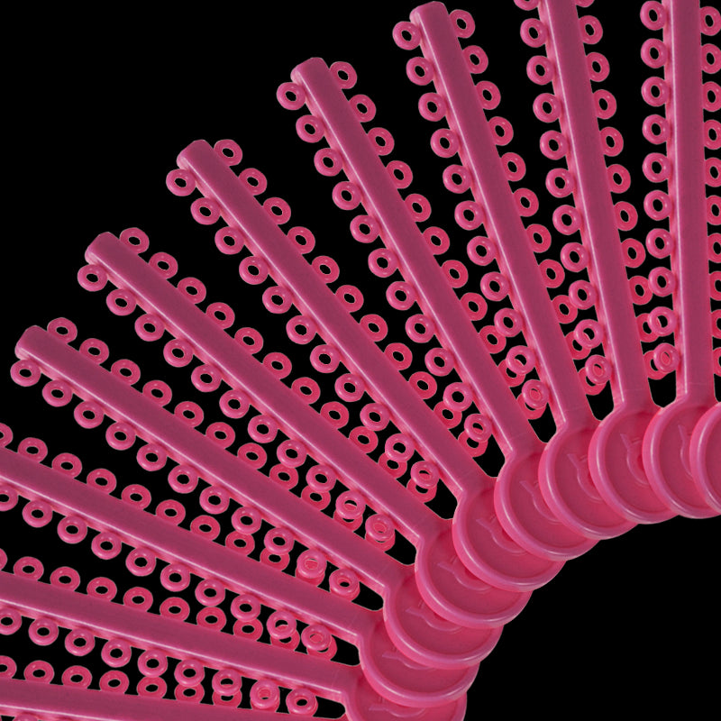ELASTICOS LIGADURAS MODULAR ROSA PINK ORTHOMETRIC