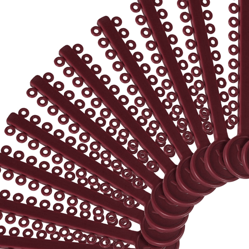 ELASTICOS LIGADURAS MODULAR VINO ORTHOMETRIC