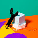 RETRACTOR TIPO C P/ADULTO TRANSPARENTE 1/1 INDUSBELLO