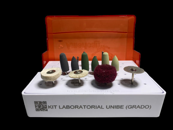 KIT ACADEMICO UNIBE GRADO LABORATORIAL AMERICAN BURRS (16547)