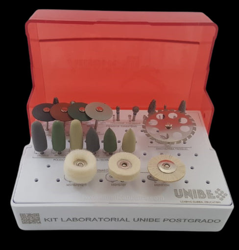 KIT ACADEMICO UNIBE POSTGRADO LABORATORIAL AMERICAN BURRS