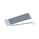 ELASTICOS LIGADURAS BENGALINA PLATA ORTHOMETRIC