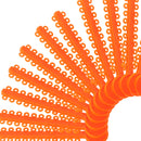 ELASTICOS LIGADURAS MODULAR NARANJA ORTHOMETRIC