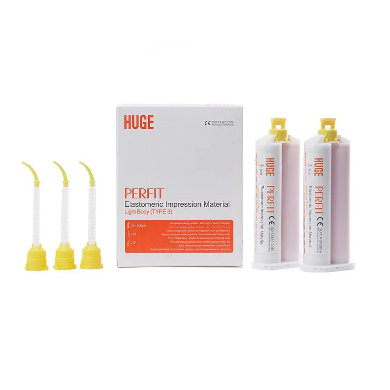 SILICONA PF FLUIDA LIVIANA (2X50ML) NORMAL SET HUGE DENTAL