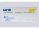 AGUJAS CORTAS 27GX21MM NIPRO MEDICAL