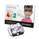 BRACKET CAPELOZZA SYSTEMA 4X2 KIT + (TUBOS, SEQ. DE ARCOS E STOPS) 01 CASO ORTHOMETRIC
