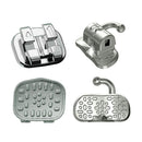 BRACKET CAPELOZZA SYSTEMA 4X2 KIT + (TUBOS, SEQ. DE ARCOS E STOPS) 01 CASO ORTHOMETRIC