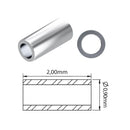 BRACKET CAPELOZZA SYSTEMA 4X2 KIT + (TUBOS, SEQ. DE ARCOS E STOPS) 01 CASO ORTHOMETRIC