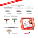 KIT ACADEMICO 17849 UFHEC P/TERMINACION Y PULIDO AMERICAN BURRS (INCLUYE DISCOS SOFGLOSS)