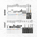 KIT ACADEMICO 16344 OPERATORIA Y PROTESIS FIJA AMERICAN BURRS