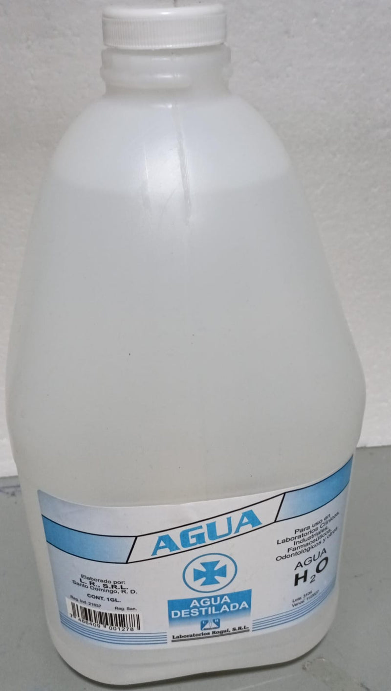 AGUA DESTILADA GL LAB ROGUI