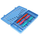 ESTUCHE SEMPLICITA AZUL PEQUEÑA CON PARTICIONES INDUSBELLO