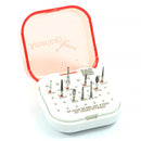 KIT FRESAS P/ACABADO RESINAS THIAGO OTTOBONI AMERICAN BURRS