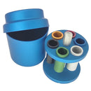 CAJA P/ESTERILIZAR ENDODONTICA REDONDA ENDOBOX AZUL GOLGRAN