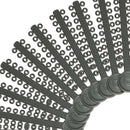 ELASTICOS LIGADURAS MODULAR (CINZA) GRIS ORTHOMETRIC