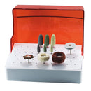 KIT P/TERMINACION Y PULIDO ACRILICO BASICO AMERICAN BURRS