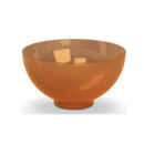 COPA DE GOMA INDUSBELLO NARANJA