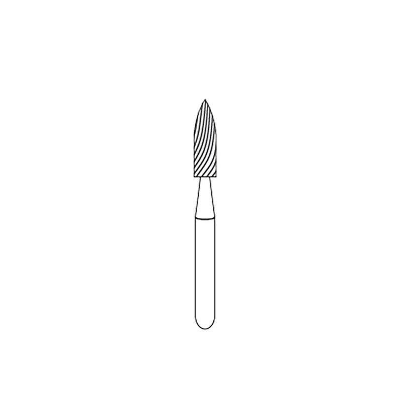 FRESA CARBIDE P/ACABADO (30)  FG9904 AGUJA RAZOR AMERICAN BURRS