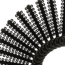 ELASTICOS LIGADURAS MODULAR NEGRO ORTHOMETRIC