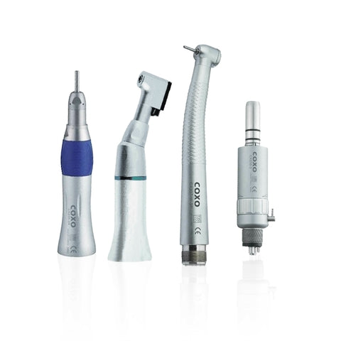 KIT TURBINA Y MICROMOTOR  C/CONTRANGULO Y PIEZA RECTA COXO