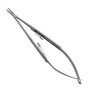 PORTA AGUJAS CASTROVIEJO RECTO CON TUNGSTENO 14CM GOLGRAN