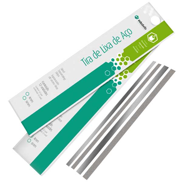 TIRAS ABRASIVAS DE METAL INDUSBELLO 4MM