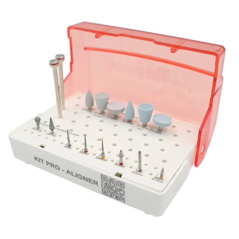 KIT P/TERMINACION Y PULIDO PRO ALIGNER AMERICAN BURRS