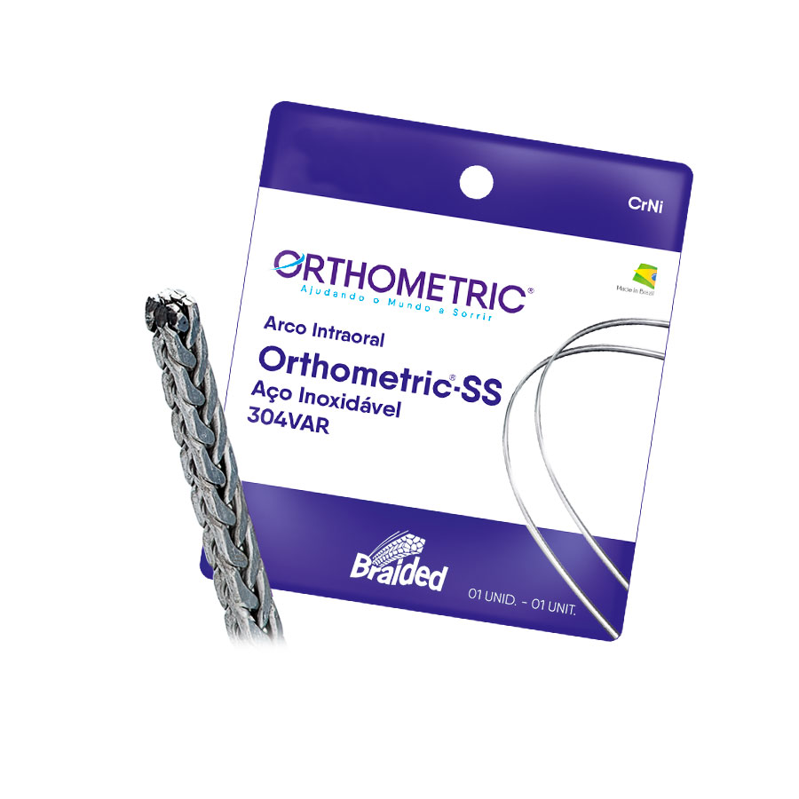 ARCO ACERO STAINLESS BRAIDED 19X25 INF ORTHOMETRIC