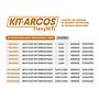 ARCO FLEXY NITI TERMO ACTIVO ORTHOMETRIC KIT 10 DECENAS PROMO (REDONDO+RECTANGULARES)