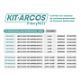 ARCO FLEXY NITI SUPER ELASTIC ORTHOMETRIC KIT 100 PAQUETES PROMO (REDONDOS+RECTANGULARES)